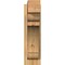 Ekena Millwork Olympic Block Rough Sawn Outlooker, Western Red Cedar, 6"W x 18"D x 22"H OUT06X18X22OLY05RWR - alternate 4